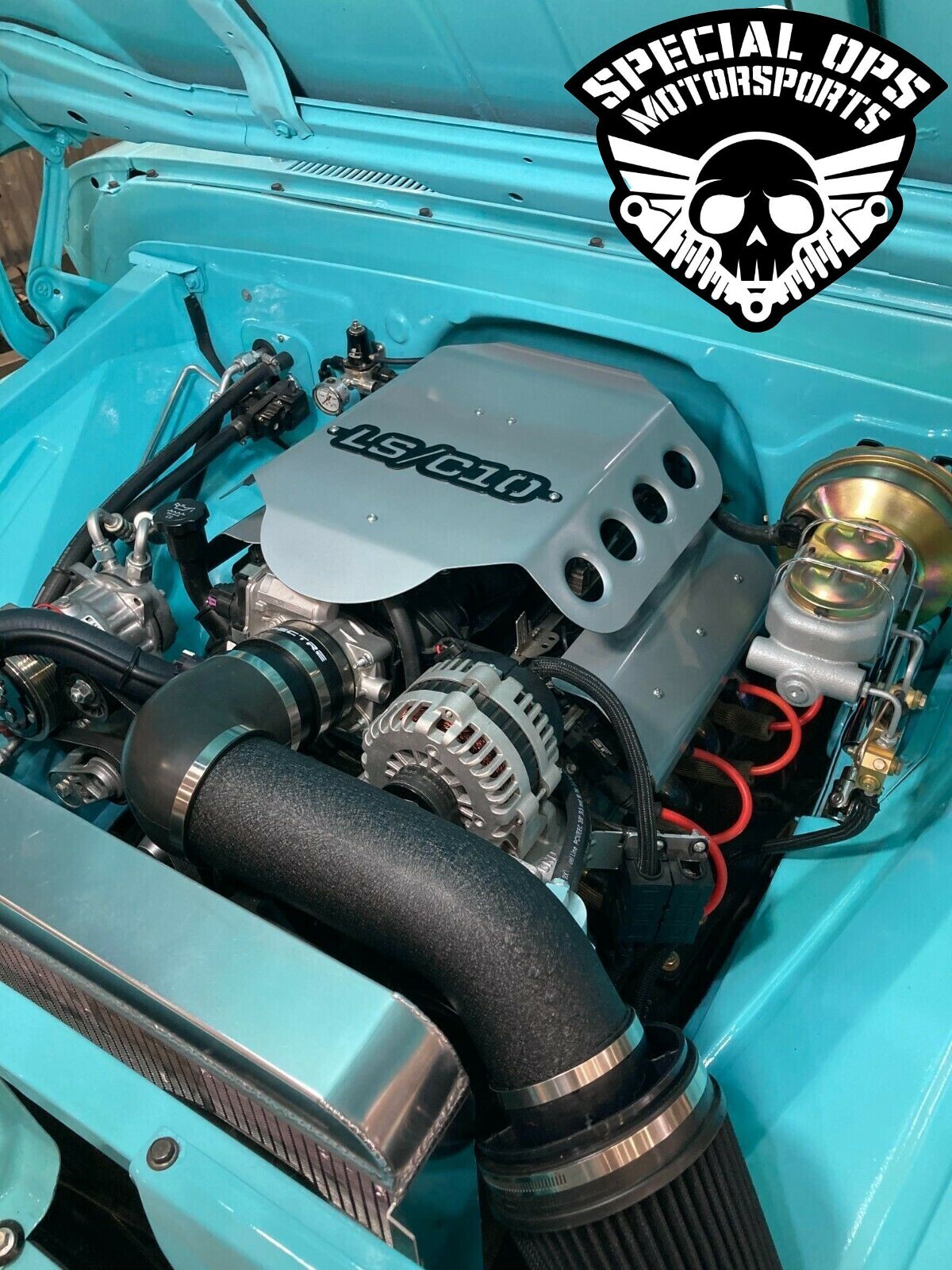 LS ENGINE / COIL COVER COMBO LSX LS3 LS1 LS6 *NOT UNIVERSAL *READ DESCRIPTION*