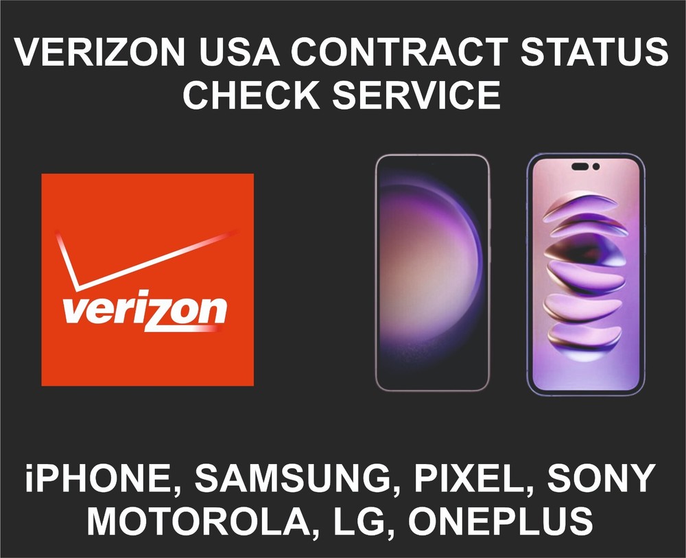 Verizon Contract Status Check, Bills, Warranty, Purchase date