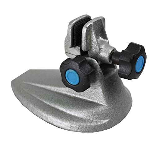 Precision Micrometer Stand Holder Base—Adjustable Cast Iron Base for 0-4"