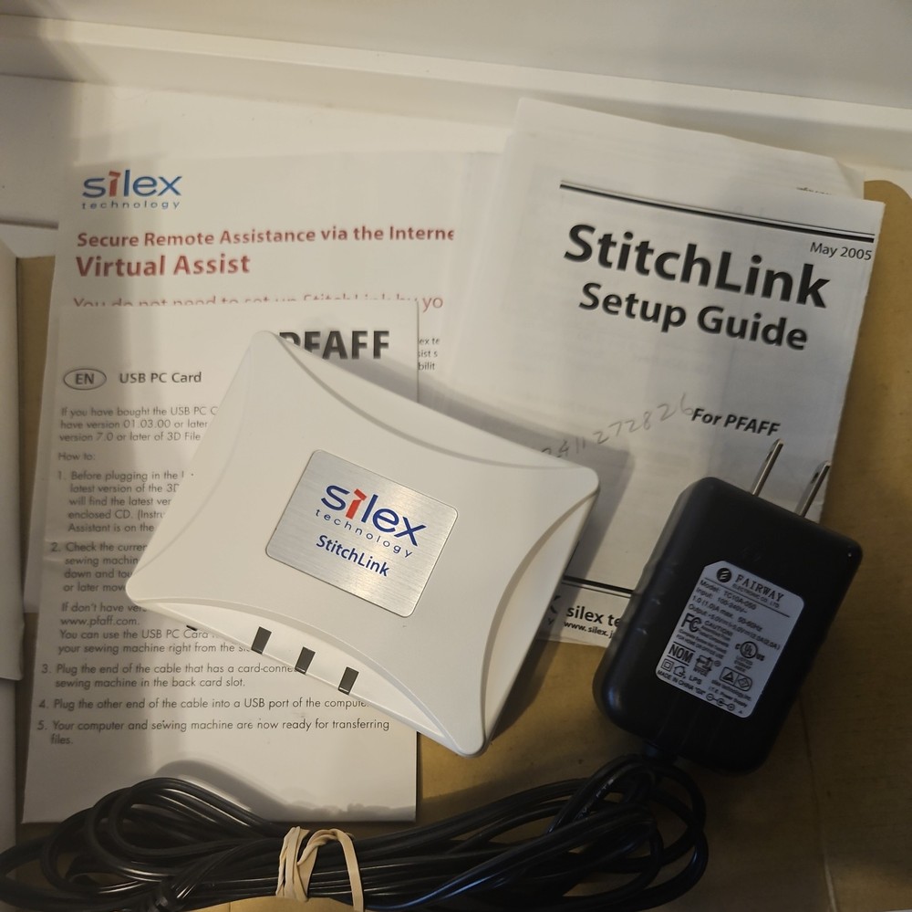 Pfaff StitchLink Silex SX-2000U2