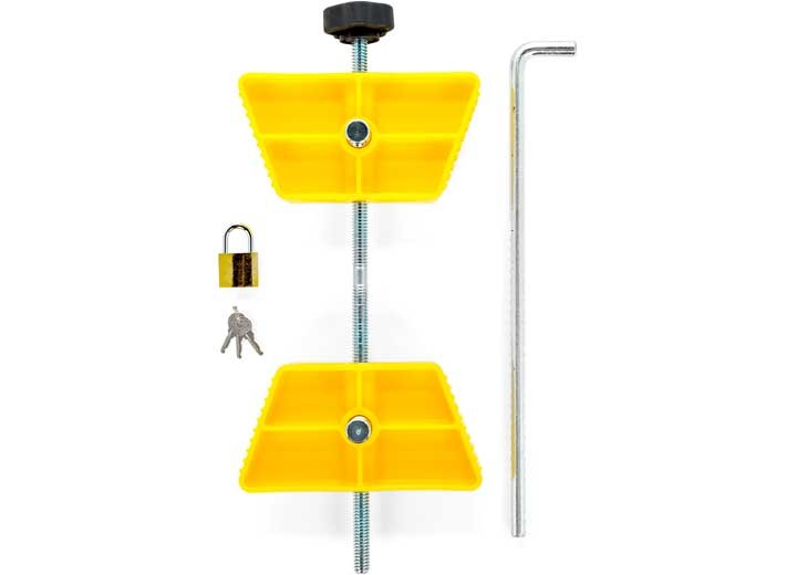 Camco 44642 RV Wheel Stop with Padlock