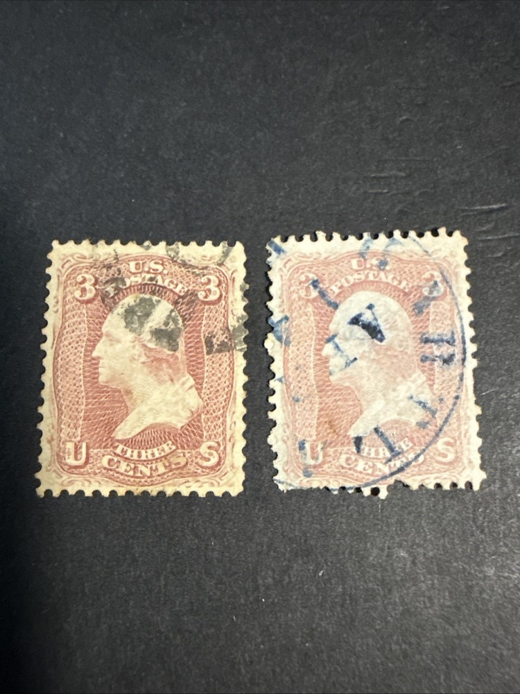 US Scott #65 And 64b