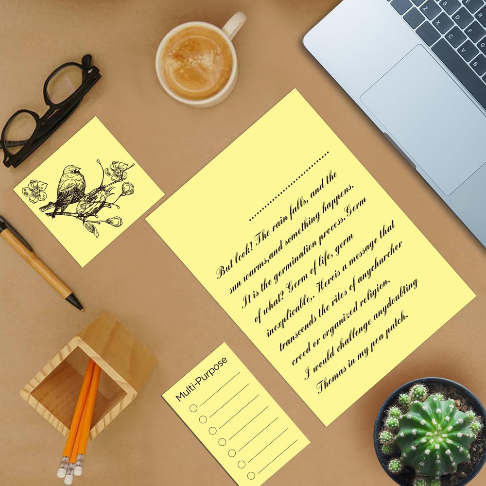 WritePads Yellow Paper, Multi-Purpose Colored 8.5x11, Canary