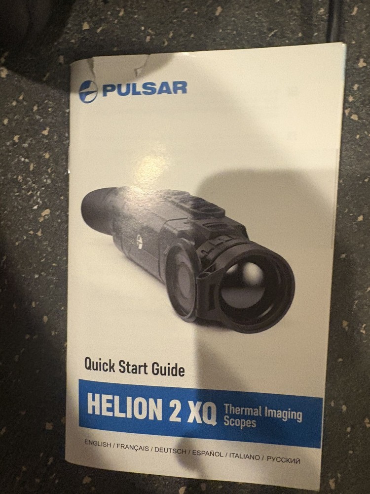 Pulsar Helion 2 XQ38F Thermal Monocular with Case