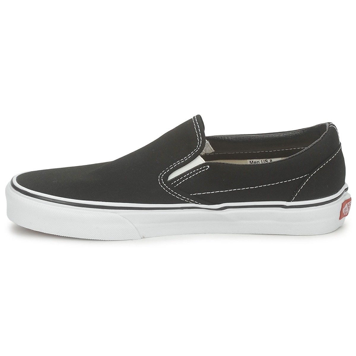 Vans Slip on Black White Black/White Slip-On Shoes ALL SIZES