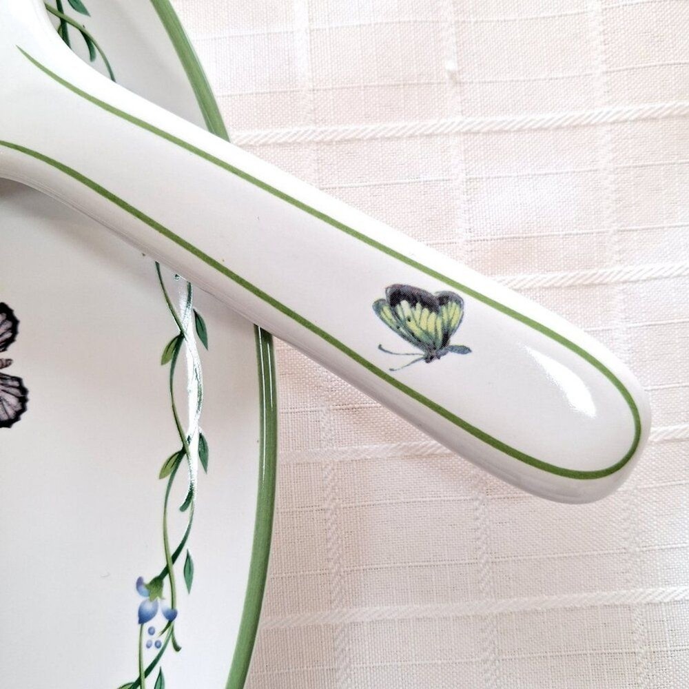 Studio Nova Garden Bloom Cake Plate with Server 14" Across