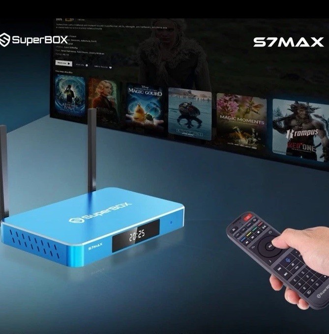 🔥 NEW SUPERBOX S7 MAX! WILL LOAD IF NEEDED IF NOT🔥INCLUDES VID FOR LOADING 🔥.