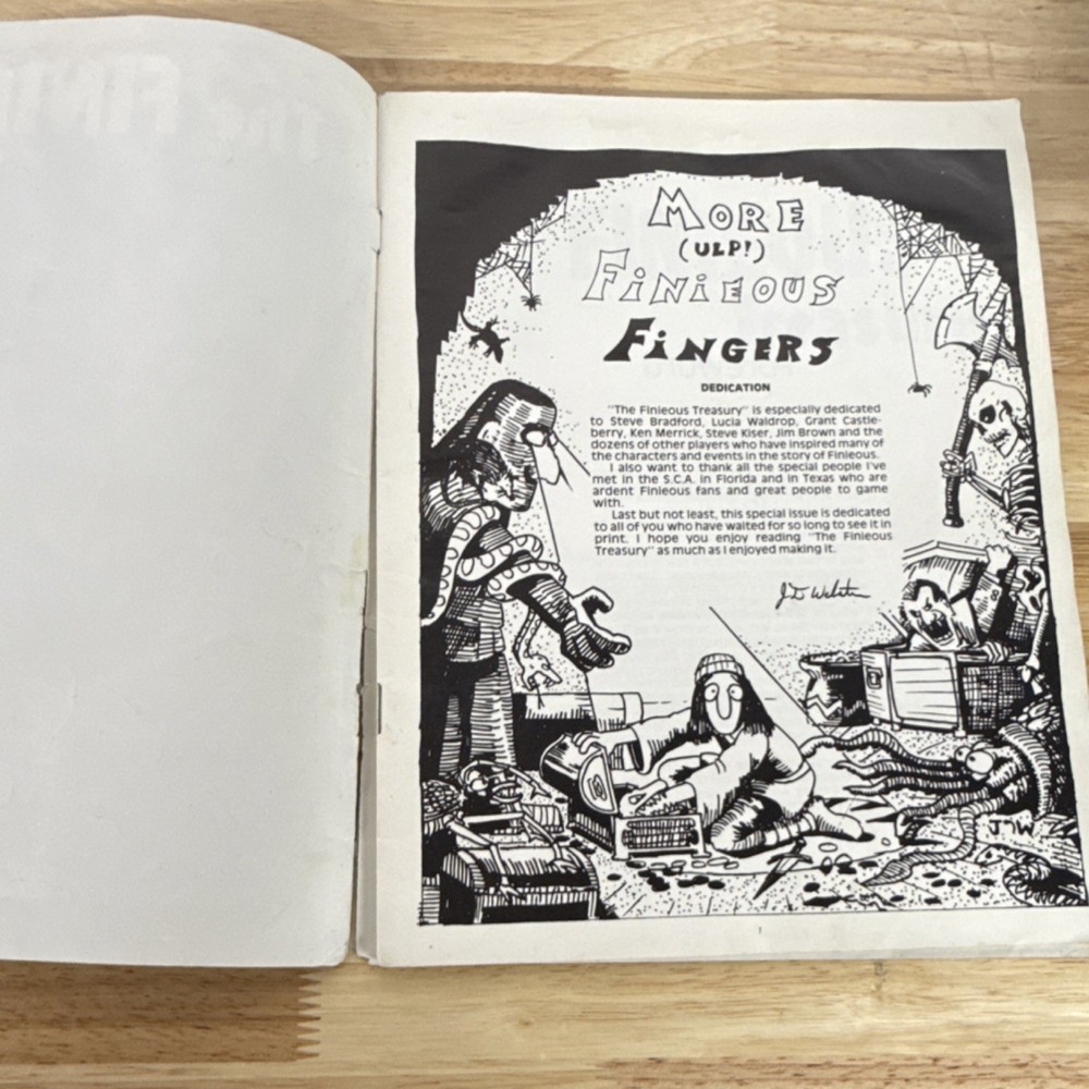 TSR Dungeons & Dragons Finieous Treasury Comic Compilation 1981