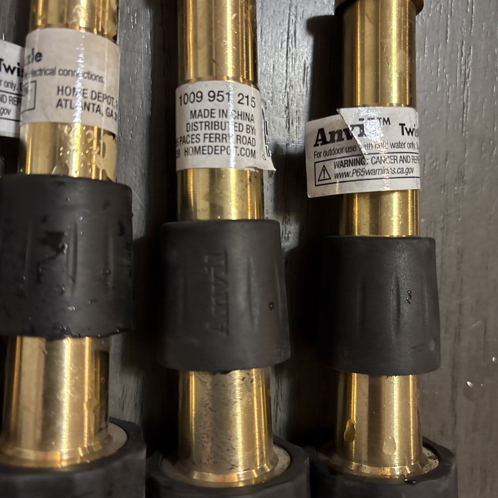 (6) Anvil Twist Nozzles