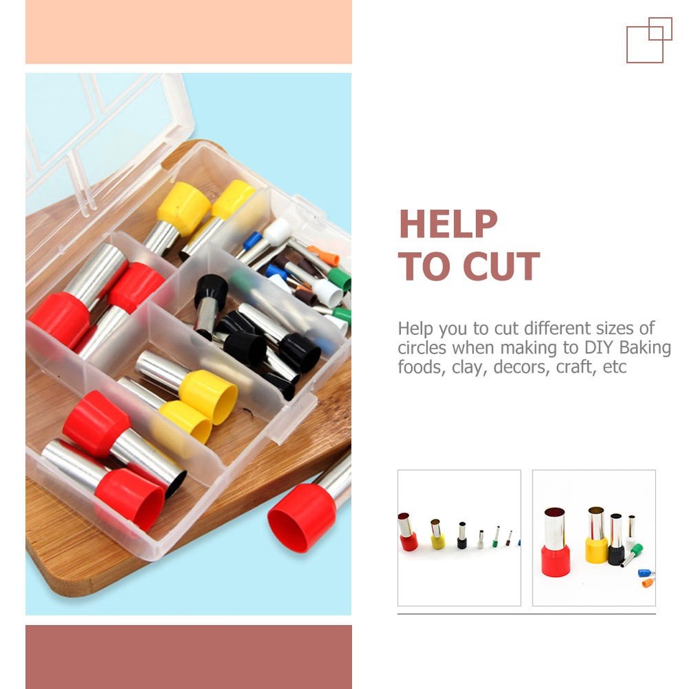 40Pcs Shape Polymer Cutters for Baking and Clay Craft Projects