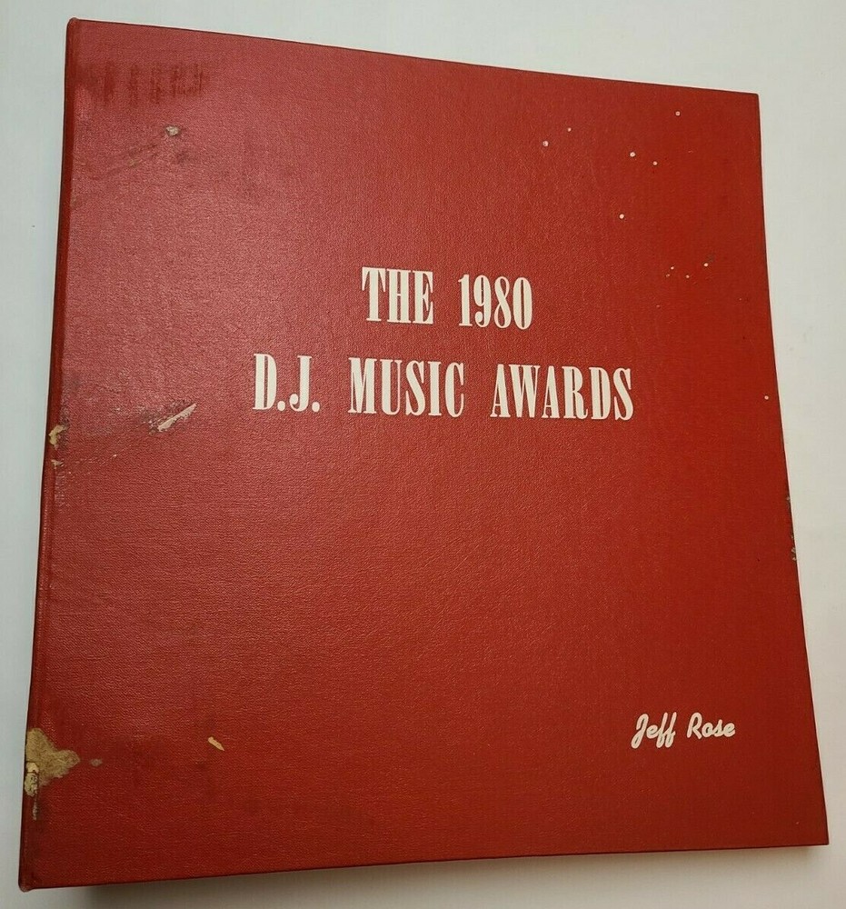 THE 1980 D.J. MUSIC AWARDS / Production Script, Hosted by Wolfman Jack