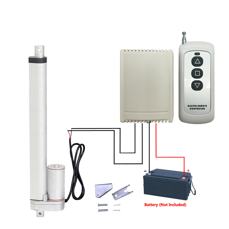 DC 12V 24V Linear Actuator Motor Controller Wireless Remote Control Kit