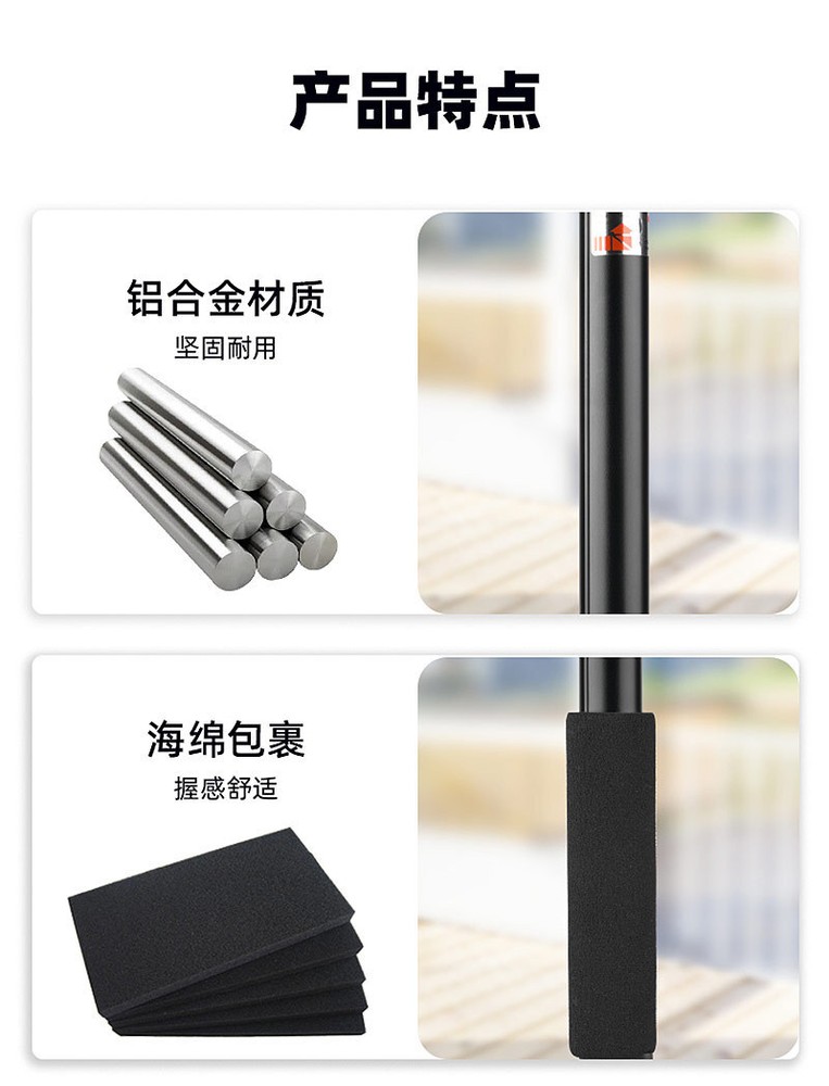 For DJI OSMO POCKET3 Extension Pole Camera Selfie Stick Handheld Bracket