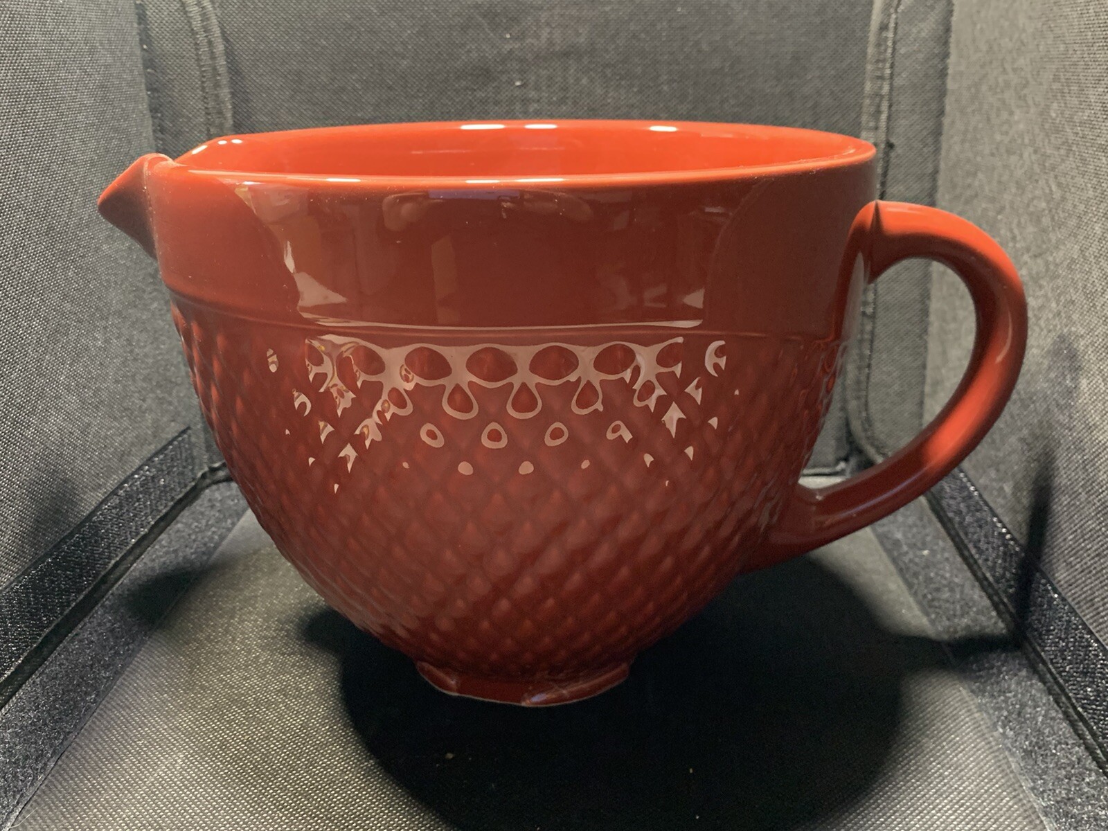 KitchenAid 5-Quart Textured Ceramic Bowl for Tilt-Head Mixers | RED NO/BOX