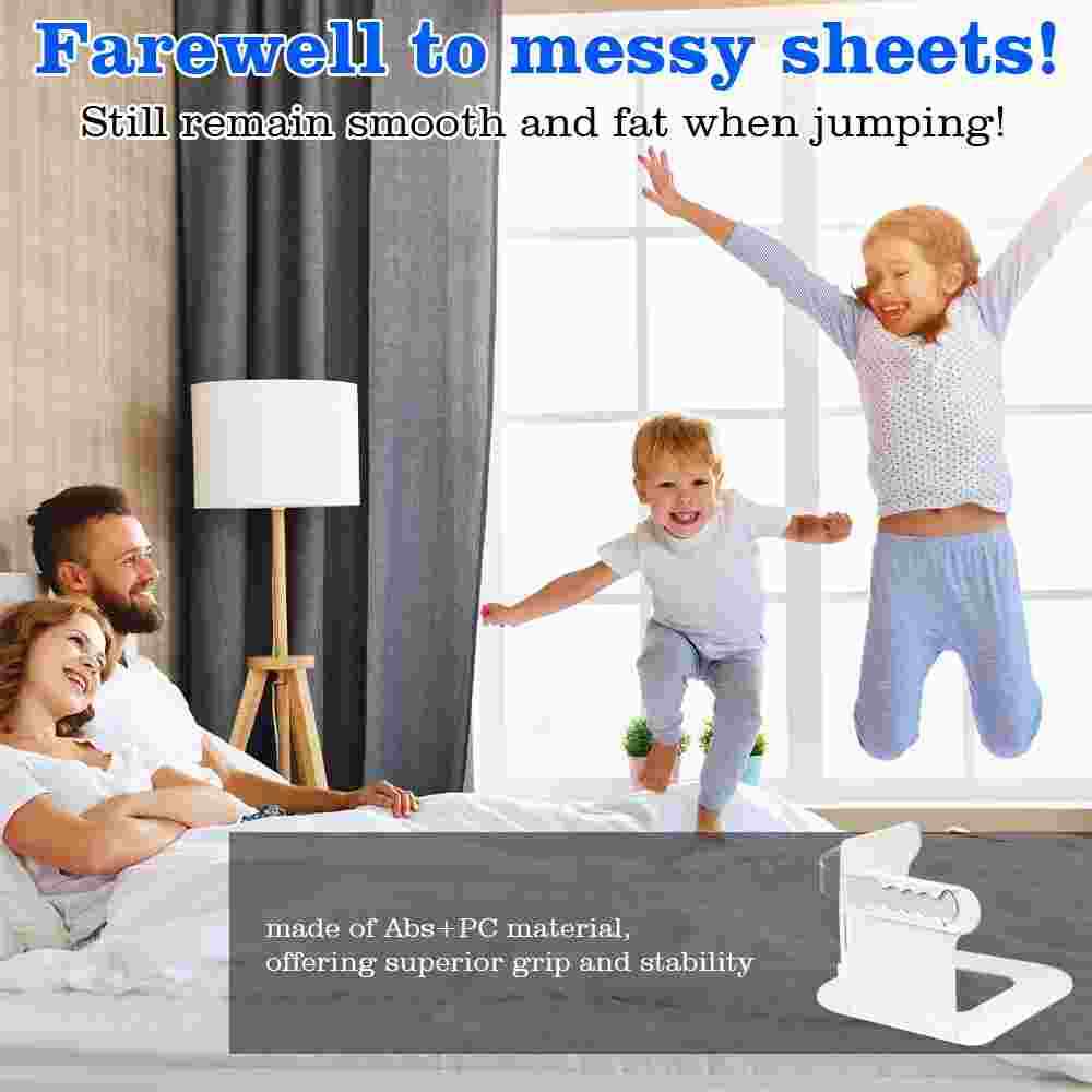 Lock Sheet Holders Keep Sheets Tight Heavy Duty Bed Sheet Holder Corner Fitted