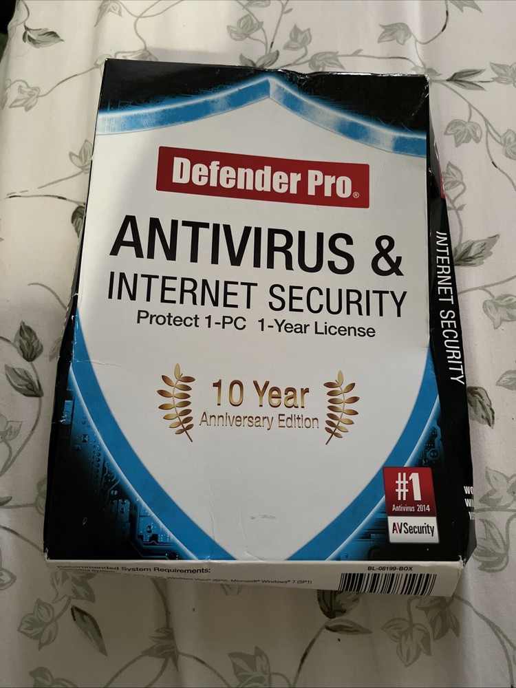Defender Pro Antivrus & Internet Security 1 PC 1 Year