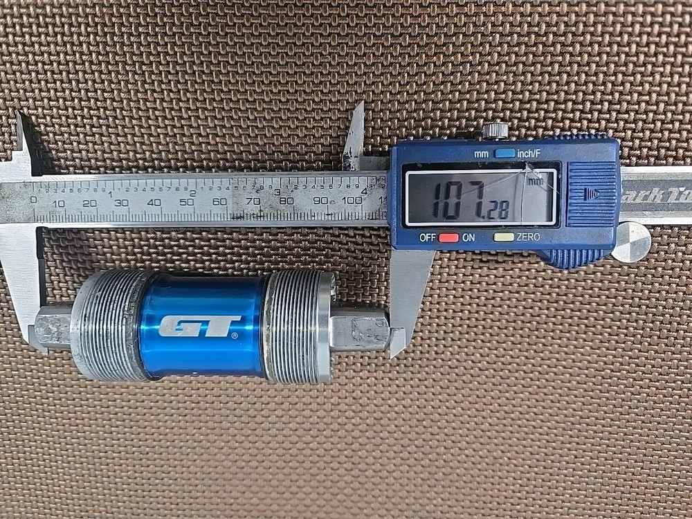 GT Titanium Bottom Bracket, 107mm, 6 oz