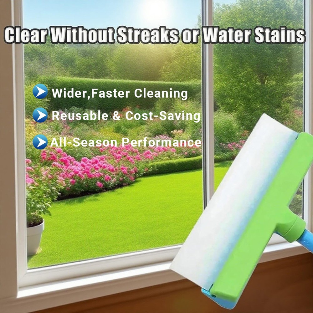 Recyclable Silicone Window Squeegee Kit,Window Squeegee Cleaner Kit GN