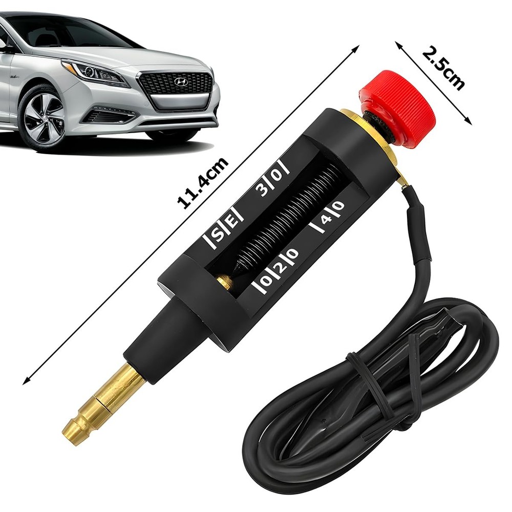 Spark Plug Tester, Adjustable Ignition Coil Tester, Ignition System Coil Diagnostic De...