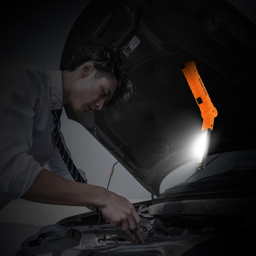 Led Rechargeable Flashlights Work Lights Mechanic Tools Cordless Worklight With