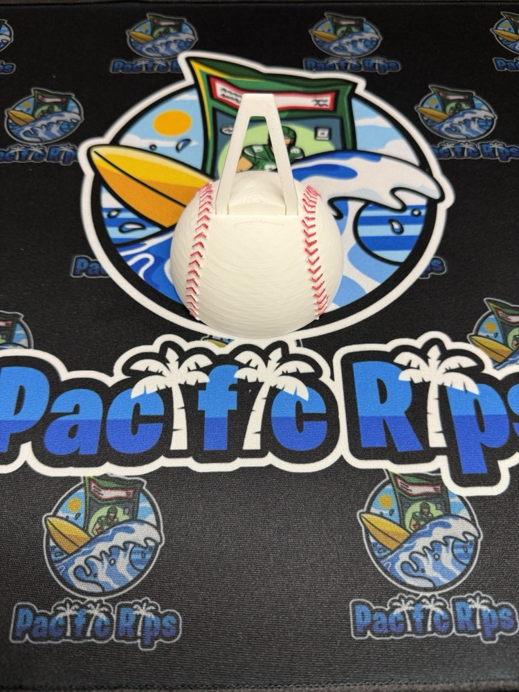 Baseball Shaped Card Stand