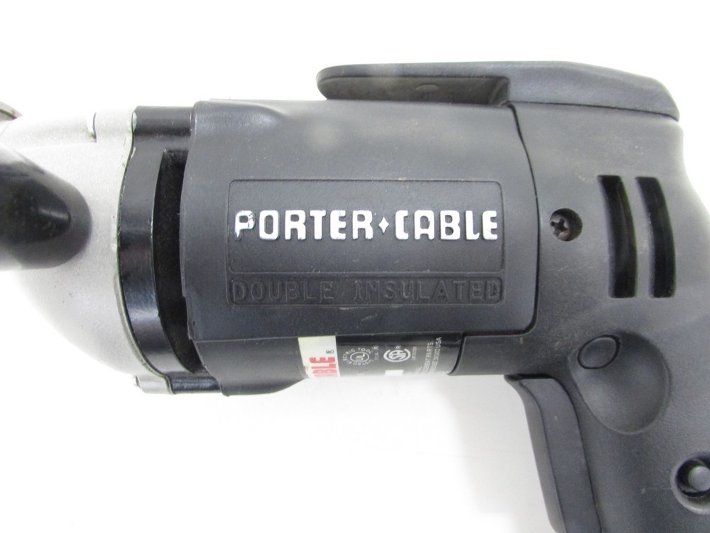 PORTER CABLE 1/2" KEYLESS CHUCK, VARIABLE SPEED REVERSING DRILL, 6615 EHD