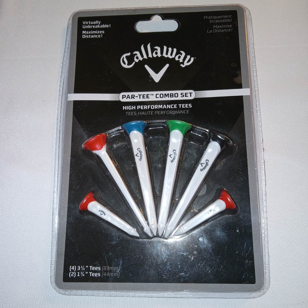 Callaway Par-Tee Golf Performance Tees Combo Pack
