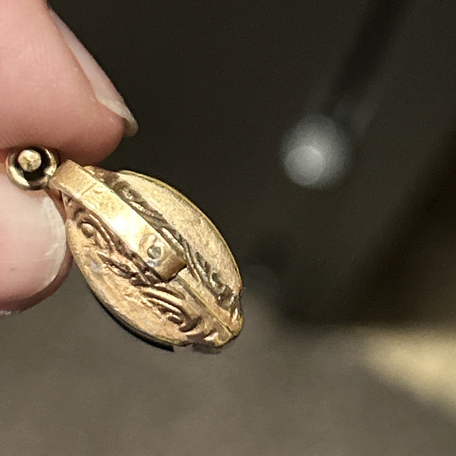 Vintage CHARNIER 1/10 Watch Chain Rose GF Abalone Carnelian Spinner GF Fob 11”