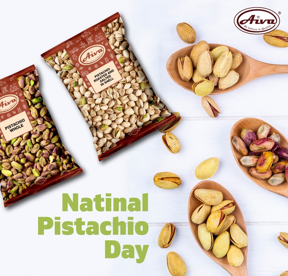 Aiva Pistachios Whole 1 LB