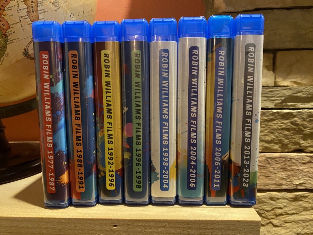 Robin Williams Collection - Custom Blu-ray Covers & Empty Cases