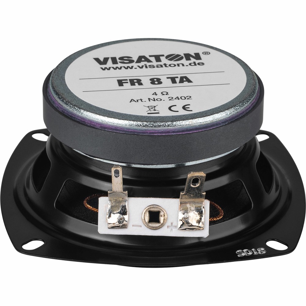 Visaton FR8TA 3.3" Full-Range Speaker 4 ohm