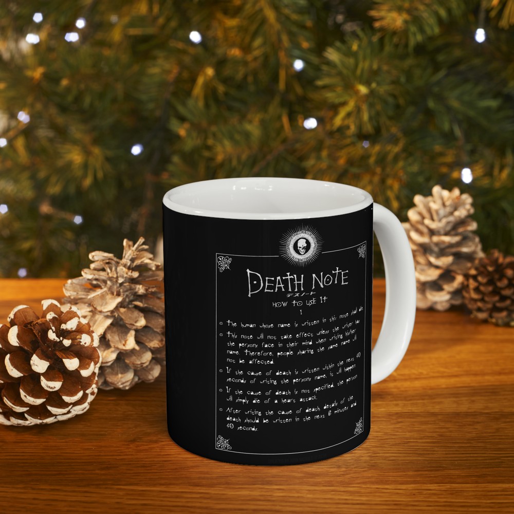 Death Note Mug, 11oz