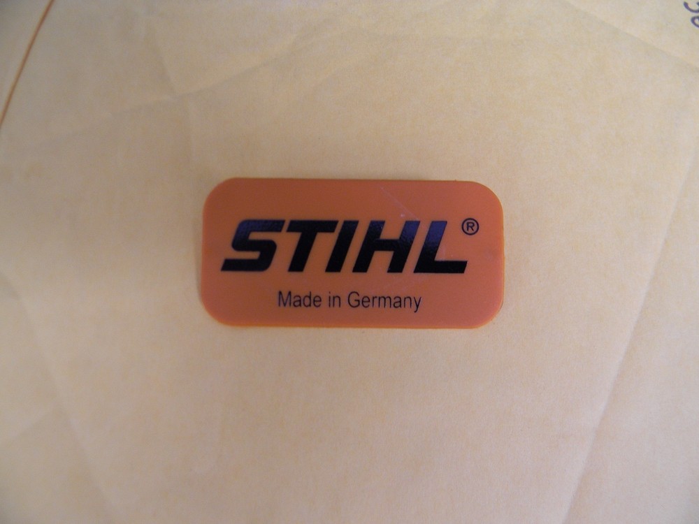 NAME TAG FOR STIHL CHAINSAW ---- DRAWER 47