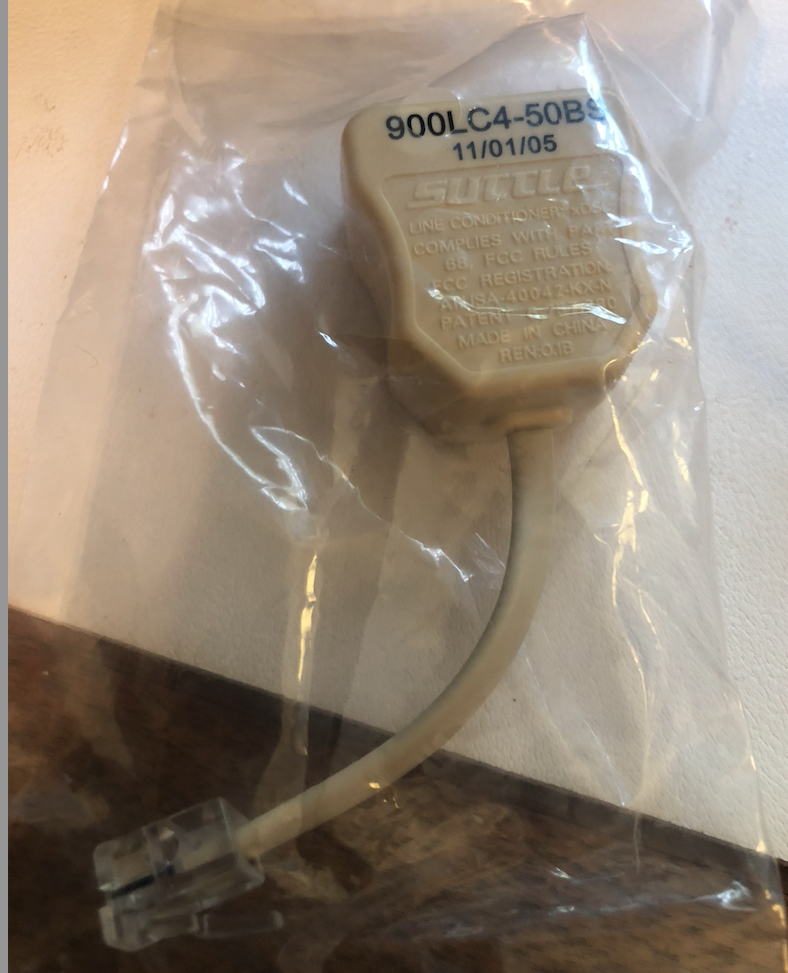 SUTTLE Line Conditioner DSL PHONE FILTER Kit KIT3BS includes 1 WALL & 4 LINE