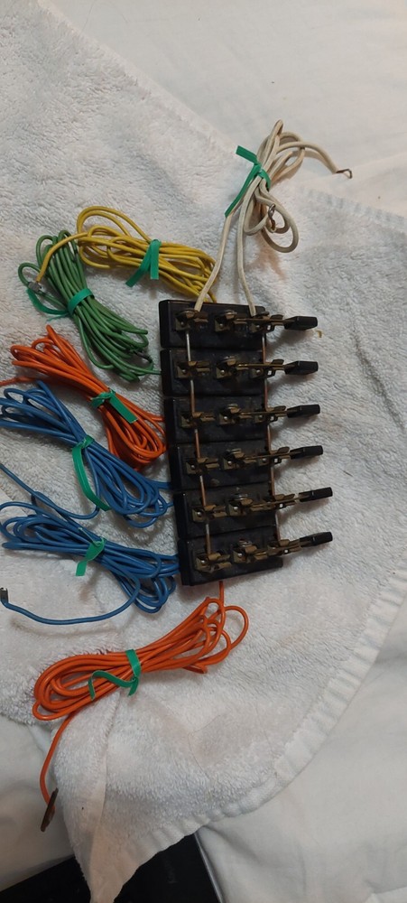 Test Switch 6 Pole Used On Model Railroads (35)