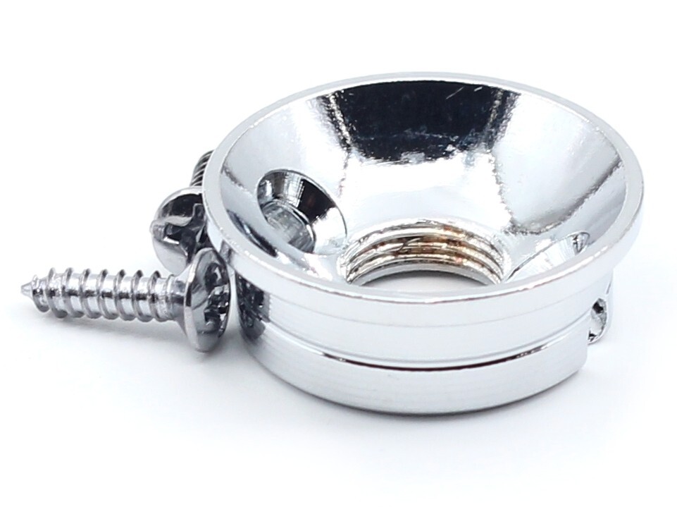 Electrosocket Jack Plate for Telecaster® - Polished Chrome Finish