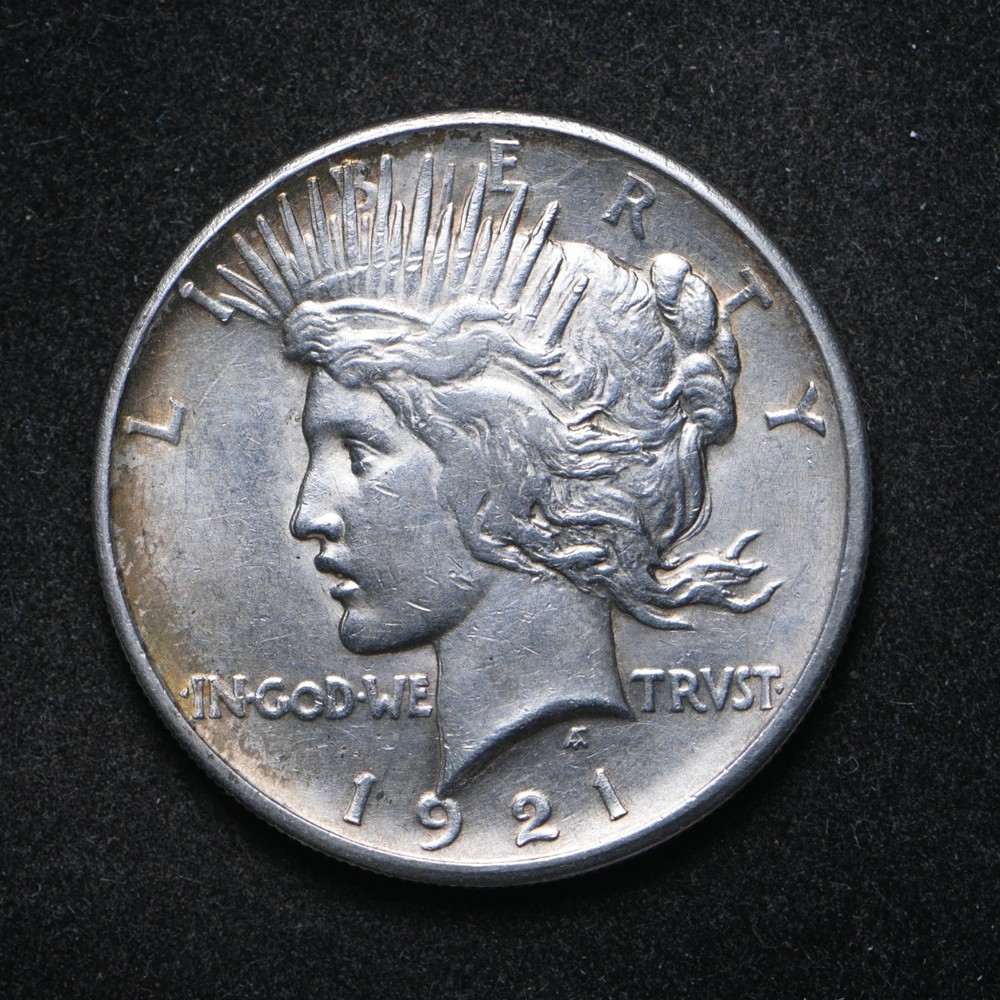 1921 Peace Silver Dollar Key Date (cn16028)