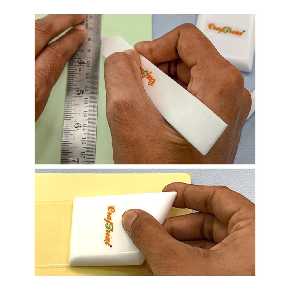 Teflon Bone Folder and Scoring Tool Set - Large & Ergo Square - Paper Scorer ...