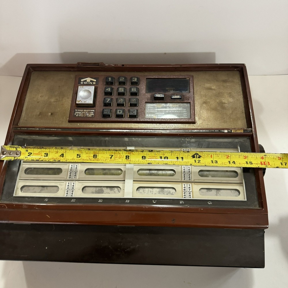 Vintage Seeburg Jukebox Untested