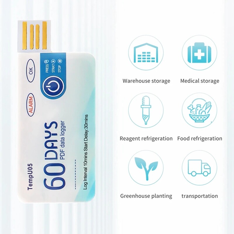 4X (Temperature Analyzer TempU05 60 Disposable Temperature Analyzer PDF USB6903-