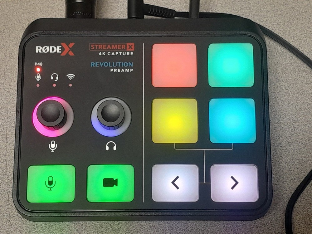 RODE Streamer X Audio Interface Revolutionary Preamp 4K Capture