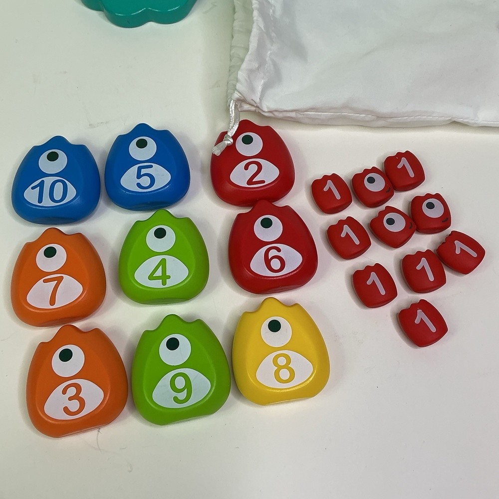 Hape Monster Math Scale (19 Weights) E0511 German Toy