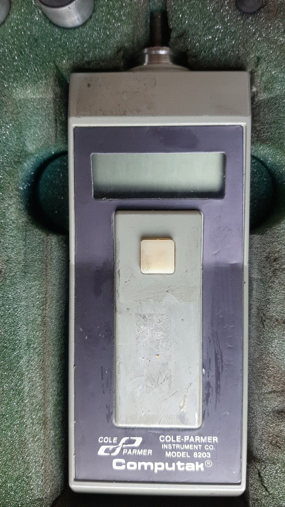 Cole Parmer 8203 Computak Tachometer with Case