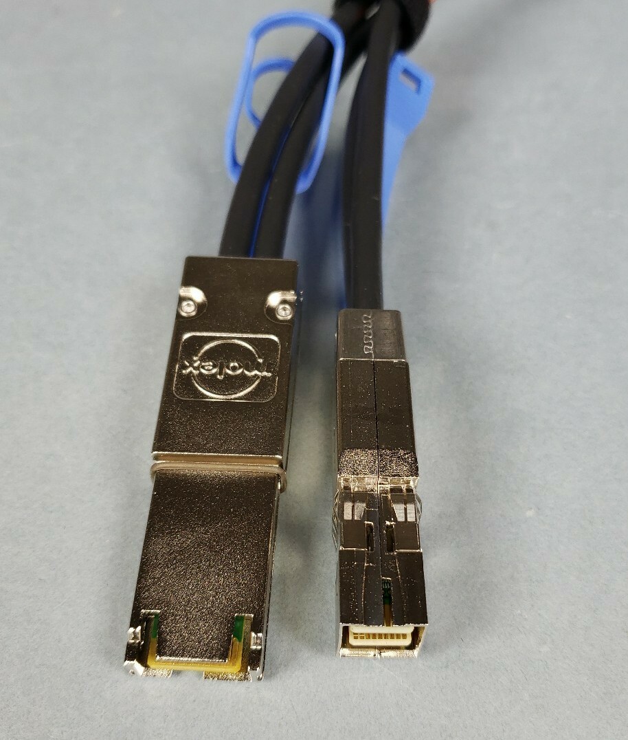 2 Meter 2M Mini SAS SFF-8088 to Mini SAS HD SFF-8644 Cable EMC 038-003-810