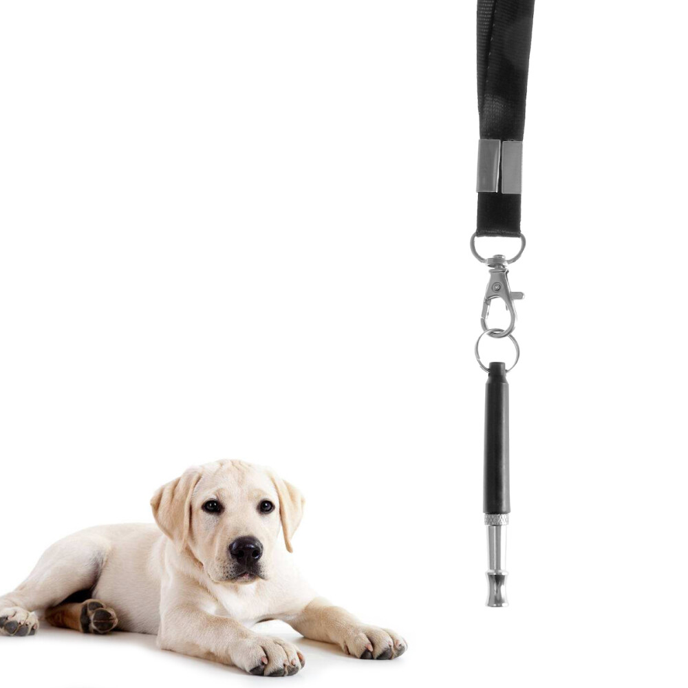 Dog Whistle Stop Barking Silent Sound Train With Strap