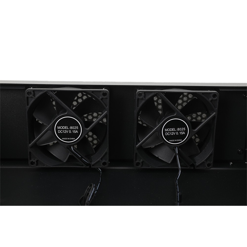 2U Network Server Rack Cabinet Chassis Rackmount Computer Case Enclosure ITX ATX