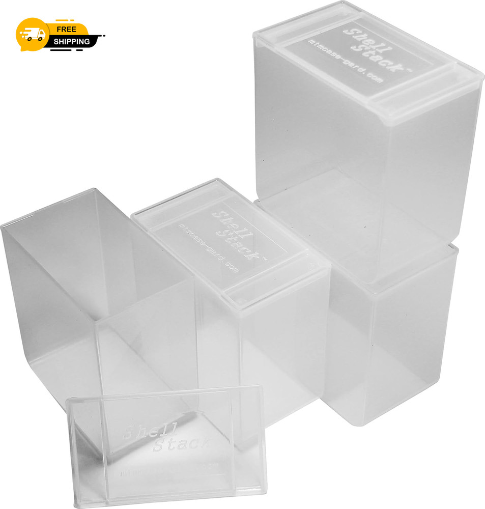 MTM SS25-00 Shell Stack 25 Rd. Compact Shotshell Storage Box (Set of 4)