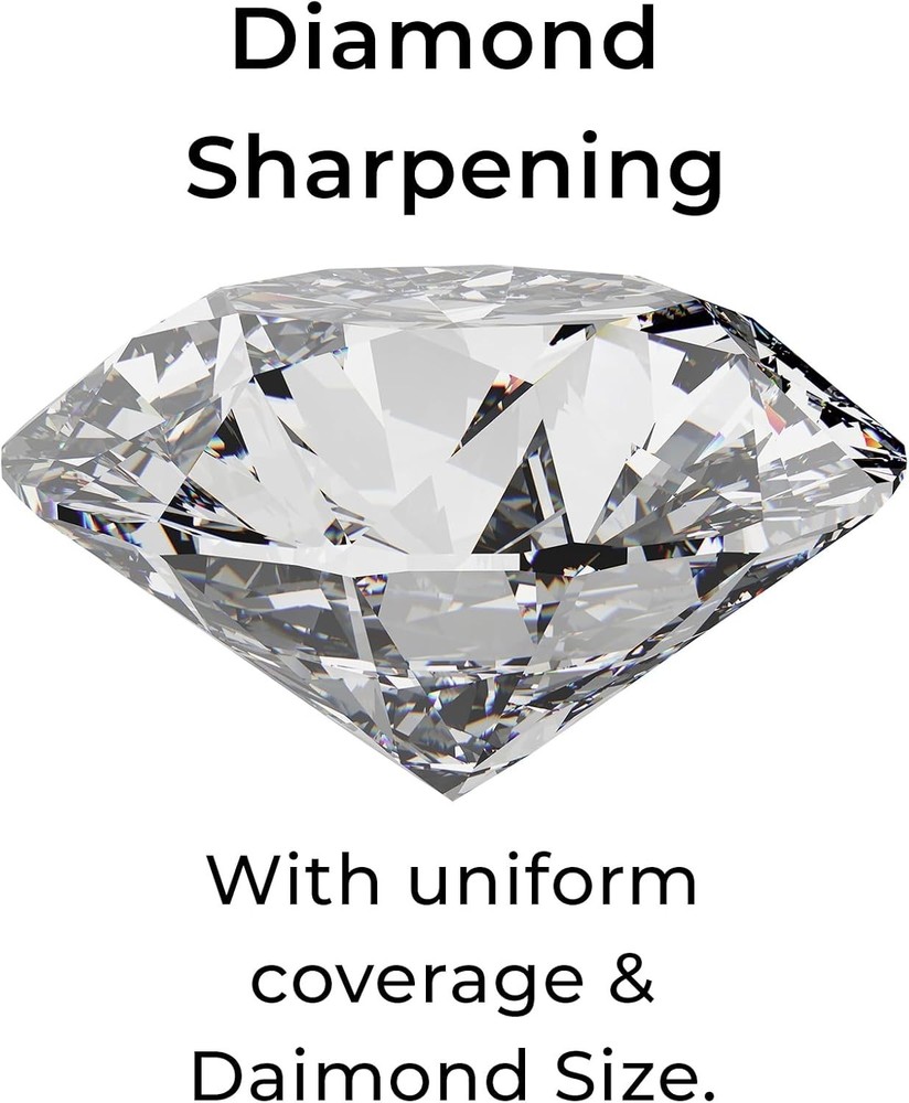 Fresh New Diamond Mini-Sharp Portable Pocket Fine Grit Sharpener in Red