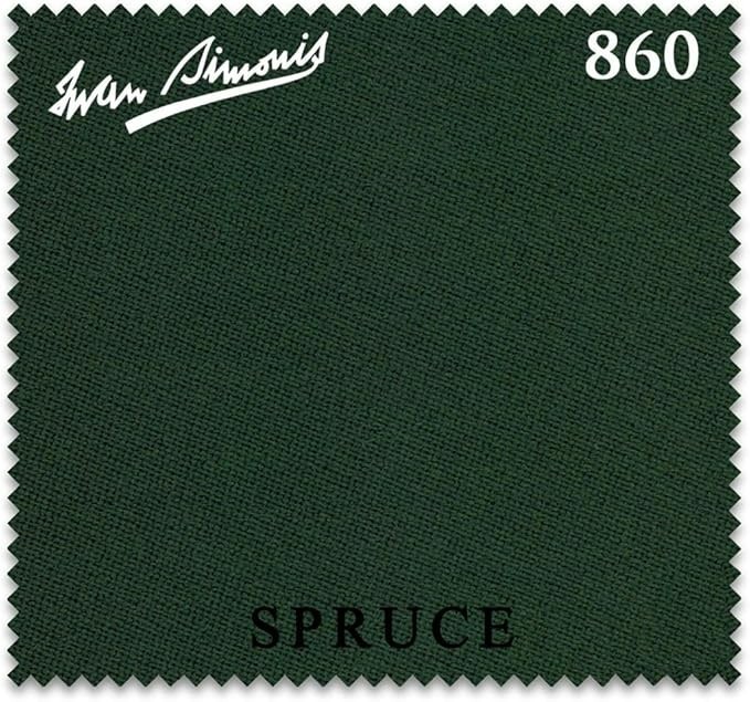 Simonis 860 Pool Table Cloth - Spruce 7FT
