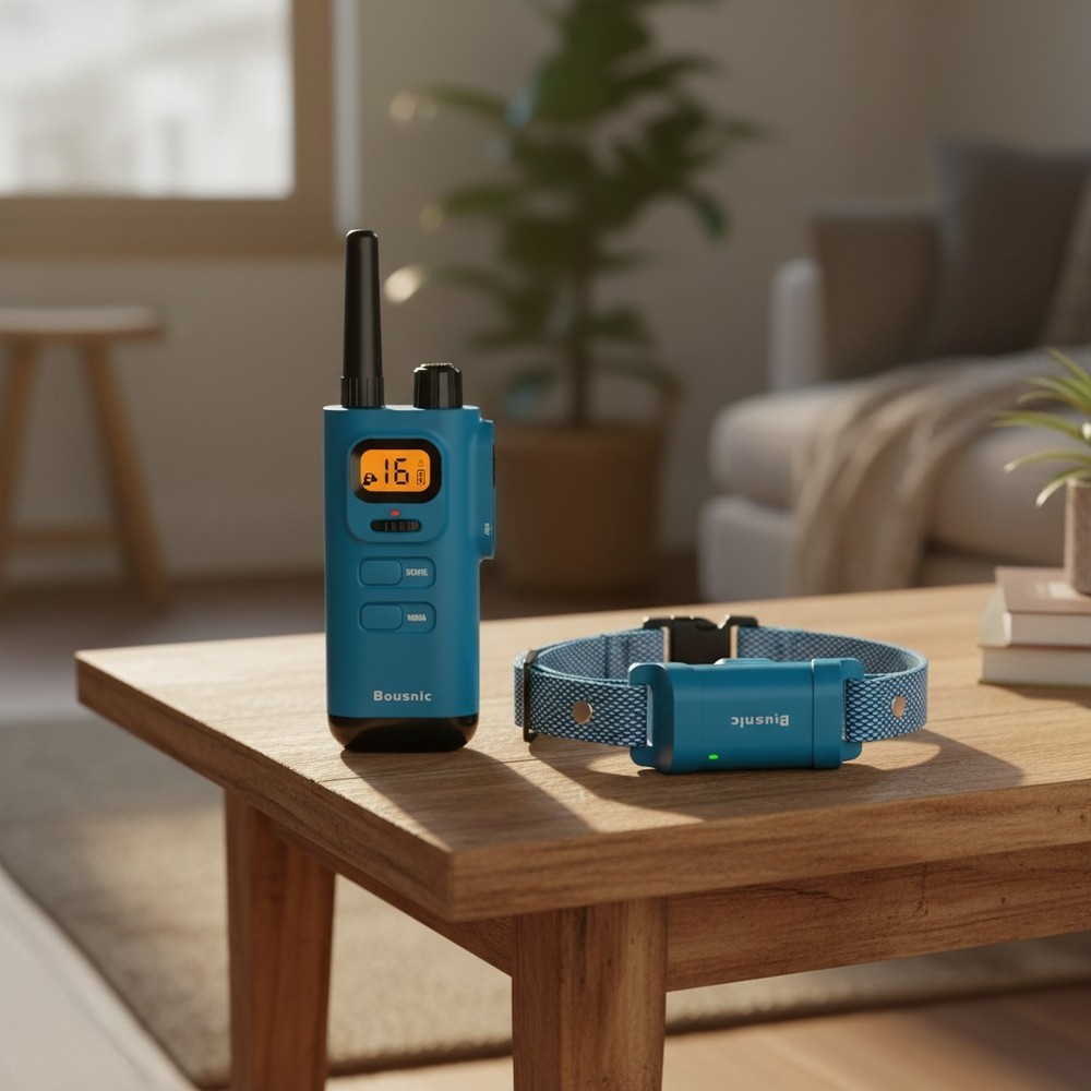 Ergonomic 4000FT Remote Dog Training Collar - Rechargeable & Waterproof E-Collar